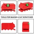 Cardboard Cutter for Cat Scratchers | https://www.bestnamebadges.com