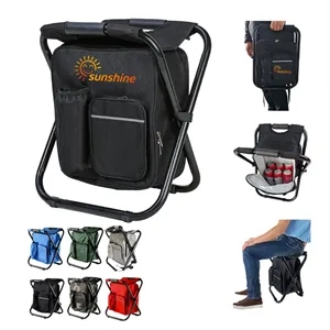 3-In-1 Portable Lightweight Folding Cooler Backpack Chair