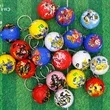 Soccer Ball Stress Reliever Key Chain | https://www.bestnamebadges.com