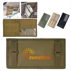 Tactical Car Sun Visor Organizer