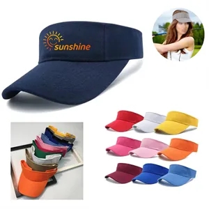 Adjustable Cotton Sun Visor Hat