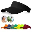 Adjustable Cotton Sun Visor Hat | https://www.bestnamebadges.com
