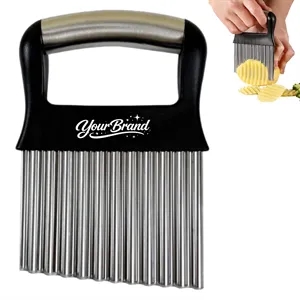 Stainless Steel Duty French Fry Potato Crinkle Cutter