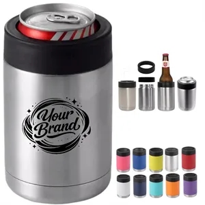 12 Oz. Double Wall Stainless Steel Can Cooler Jar