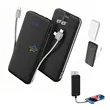 10000 mAh Power Bank with the Integrated Folding Wall Plug | https://www.bestnamebadges.com