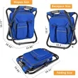 Custom Folding Camping Chair Stool Backpack | https://www.bestnamebadges.com