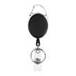 Oval Retractable Badge Reel W/ Belt Clip&Key Ring | https://www.bestnamebadges.com