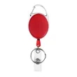 Oval Retractable Badge Reel W/ Belt Clip&Key Ring | https://www.bestnamebadges.com