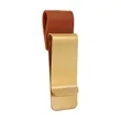 Slim Metal Notebook Pen Holder Clip Money | https://www.bestnamebadges.com