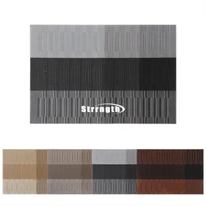 Rectangle Non Slip PVC Woven Table Placemats