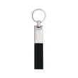 Soft PU Leather Keychain Key Fob W/ Metal Ring | https://www.bestnamebadges.com