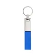 Soft PU Leather Keychain Key Fob W/ Metal Ring | https://www.bestnamebadges.com