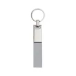 Soft PU Leather Keychain Key Fob W/ Metal Ring | https://www.bestnamebadges.com