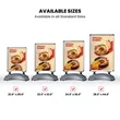 Windmaster Sign Holder with Plastic Water Base | https://www.bestnamebadges.com