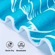 2-in-1 Beach Towel & Backpack Combo | https://www.bestnamebadges.com