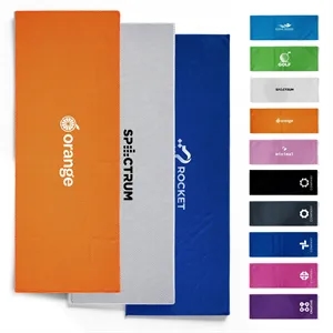 Instant Ice Cooling Towel ( Ocean )