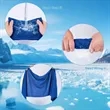 Instant Ice Cooling Towel ( Ocean ) | https://www.bestnamebadges.com