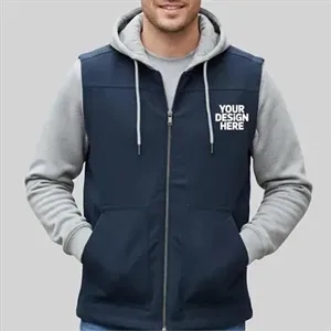 CornerStone® Duck Fleece Full-Zip Hooded Jacket