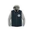 CornerStone® Duck Fleece Full-Zip Hooded Jacket | https://www.bestnamebadges.com