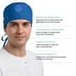 Wink® WorkFlex Scrub Cap | https://www.bestnamebadges.com