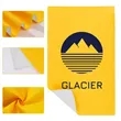 11" X 18" Custom Sublimated Rally Towel (Ocean) | https://www.bestnamebadges.com