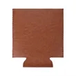 Custom Logo PU Leather Insulated Can Cooler | https://www.bestnamebadges.com