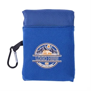 Portable Outdoor Picnic Blanket With Pouch Case