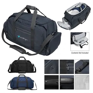 Cutter & Buck® Travel Collection Club Duffel Bag | https://www.bestnamebadges.com