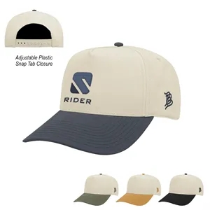 Branded Bills 33510 Bare Curved Two-Tone Canvas Cap