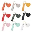 Heart Shaped Key Chain Mirror Bag Pendant | https://www.bestnamebadges.com
