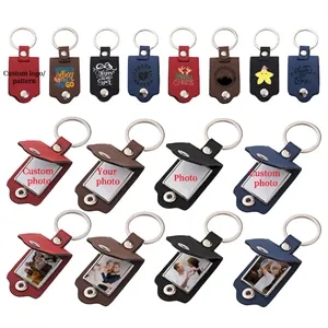 Keychain with Flip-up Photo Frame