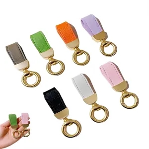 Keychain with Cherry Blossom Pendant