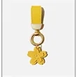 Keychain with Cherry Blossom Pendant | https://www.bestnamebadges.com