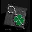 Shamrock Key Chain for St Patrick's Day | https://www.bestnamebadges.com
