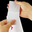 Custom Plastic T Shirt Bag with Handles | https://www.bestnamebadges.com