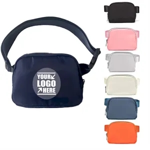 Custom Unisex Mini Adjustable Strap Workout Belt Bag