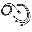 Realm 3-in-1 Long Charging Cable | https://www.bestnamebadges.com
