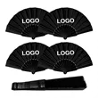 Custom Folding Plastic Rib Hand Fan | https://www.bestnamebadges.com