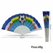 Custom Folding Plastic Rib Hand Fan | https://www.bestnamebadges.com