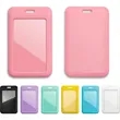 Sliding push-pull ID card holder name tags | https://www.bestnamebadges.com