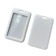 Sliding push-pull ID card holder name tags | https://www.bestnamebadges.com