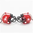 Football Helmet Key Chain | https://www.bestnamebadges.com