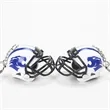 Football Helmet Key Chain | https://www.bestnamebadges.com