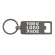 Wood Inlay Keytag with Bottle Opener | https://www.bestnamebadges.com