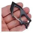 Stainless Steel Multi Tool Carabiner Keychain | https://www.bestnamebadges.com