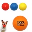 Solid Rubber Dog Balls | https://www.bestnamebadges.com