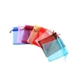 Small Drawstring Mesh Jewelry Bag 6"x4" | https://www.bestnamebadges.com