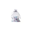 Small Drawstring Mesh Jewelry Bag 6"x4" | https://www.bestnamebadges.com