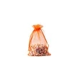 Small Drawstring Mesh Jewelry Bag 6"x4" | https://www.bestnamebadges.com