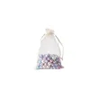 Small Drawstring Mesh Jewelry Bag 6"x4" | https://www.bestnamebadges.com